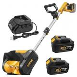 Devonic 13" Cordless Snow Shovel - 21v/4AH - 2 Ba