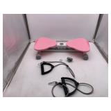 Merach Ab Twist Board - White/Pink - Model MR-2465