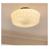 LED Ceiling Mounted Light Fixture - Yellowed White