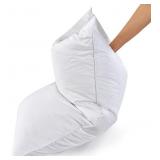 2 Pack Three Geese White Goose Feather Bed Pillow,