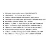 23 ct Misc Tools/ Heaters/ Fans Etc **please see