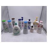 11 Ct. Assorted Lotion/Body Wash Lot, Assorted Bra