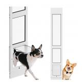 Dog Door For Sliding Glass Door - Magnetic Plastic