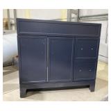 Roslin Collection 36" Vanity - Deep Blue Finish -