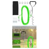 Golf Ball On String Training Tool - 4 Balls/Tees,