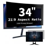 Premium Monitor Privacy Screen, 34", 21:9 Aspect