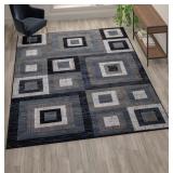 8x10Ft. Area Rug - Gideon Collection Abstract/Geom
