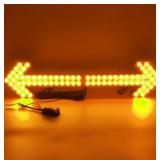 1 Pair 12v/24v Waterproof LED Arrow Signal Light A