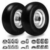 2 Ct. Cliseve Flat-free lawn mower tires 11x4.00-5