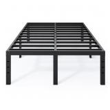 Hafenpo 18 In Full Bed Frame, Metal Platform Bed F