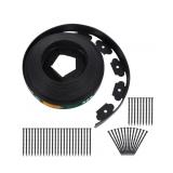 No Dig Durable Garden Landscape Plastic Lawn Borde