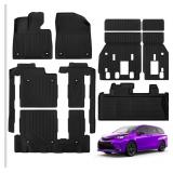 All Weather Floor Mats for Toyota Sienna 7 Seat 20