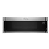 Whirlpool Microwave Oven/Hood Combination, Black/S