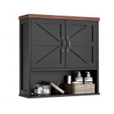 Smuxee Farmhouse Wall Mounted Cabinet - Farmhouse