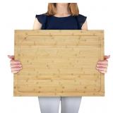 Bamboo Cutting Board and Stovetop Cover - 22x29.7x
