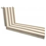Honeycomb Outdoor Chaise Lounge Cushion, 22.5" x
