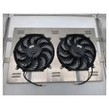 Dual Fan for Radiator 12V 90W 28" x 18"