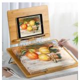 Anboxit Folding Bamboo Desk Easel - 16x19.7x11" -