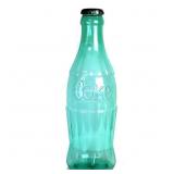 Coca Cola Original Green Plastic 21" Bottle Bank