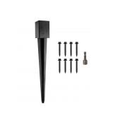 6 Ct 4 x 4 Fence Post Anchor Ground Spike 36" Len