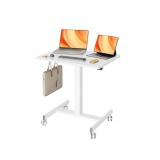 Claiks Mobil Standing Desk, Small Rolling Workstat