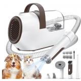 Ozumek Pet Grooming Vacuum, White, Model: PV05