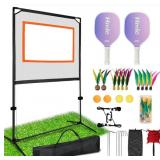 Portable Paddle Game With Net (Similar to Badminto
