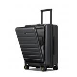 Level8 Carry-On Luggage - Charcoal Hardside -