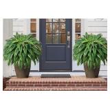 2 Pack 49" Faux Fern Plant with 128 Leaves per Pl