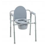 Drive Medical Bedside Folding Commode with Bucket