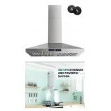 Firegas Range Hood 30" Wall Mount Kitchen Hood, S