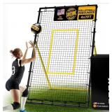 Apex Adjustable Volleyball Rebounder Net - 7x4Ft.