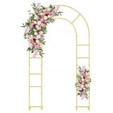 U-Shaped Metal Arched Flower Rack Perfect for Wedd