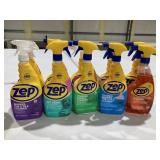 10 Ct Assorted Zep Spray Cleaners