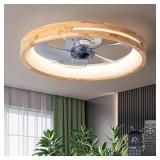 Chunnwin Ceiling Fan with Lights and Remote. 20",