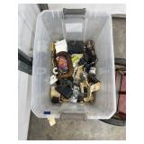 C-Clamp - Soldering Gun & More in Plastic Bin
