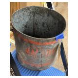 Metal Minnow Bucket - No Lid