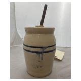 Mini Stoneware Butter Churn