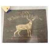 Single Sided Metal Sign - White Tail Hollow Inn