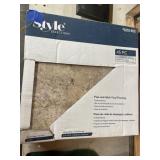 Peel & Stick Vinyl Floor Tiles 45 Pcs