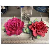 3 Pcs - Flower Dï¿½cor & Vintage Pic