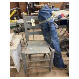 2 Pcs - Wooden Chair & Camping Bag Chair