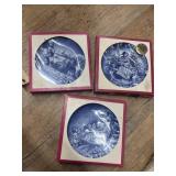 3 Pcs - Bareuther German Plates