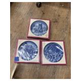 3 Pcs - Bareuther German Plates