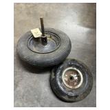 2 - Small Tires -  4.10-3.50-4 & 3.50-8