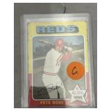 Topps Pete Rose Baseball Card