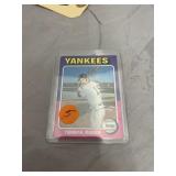 Topps Thurman Munson Yankees Catcher Card