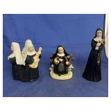3 Pcs - Catholic Figurines