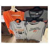 4 - OSU Ladies Shirts Sz XL & L