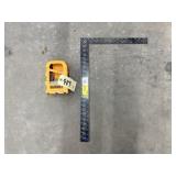 DeWalt Case w/4 Drill Bits & Square